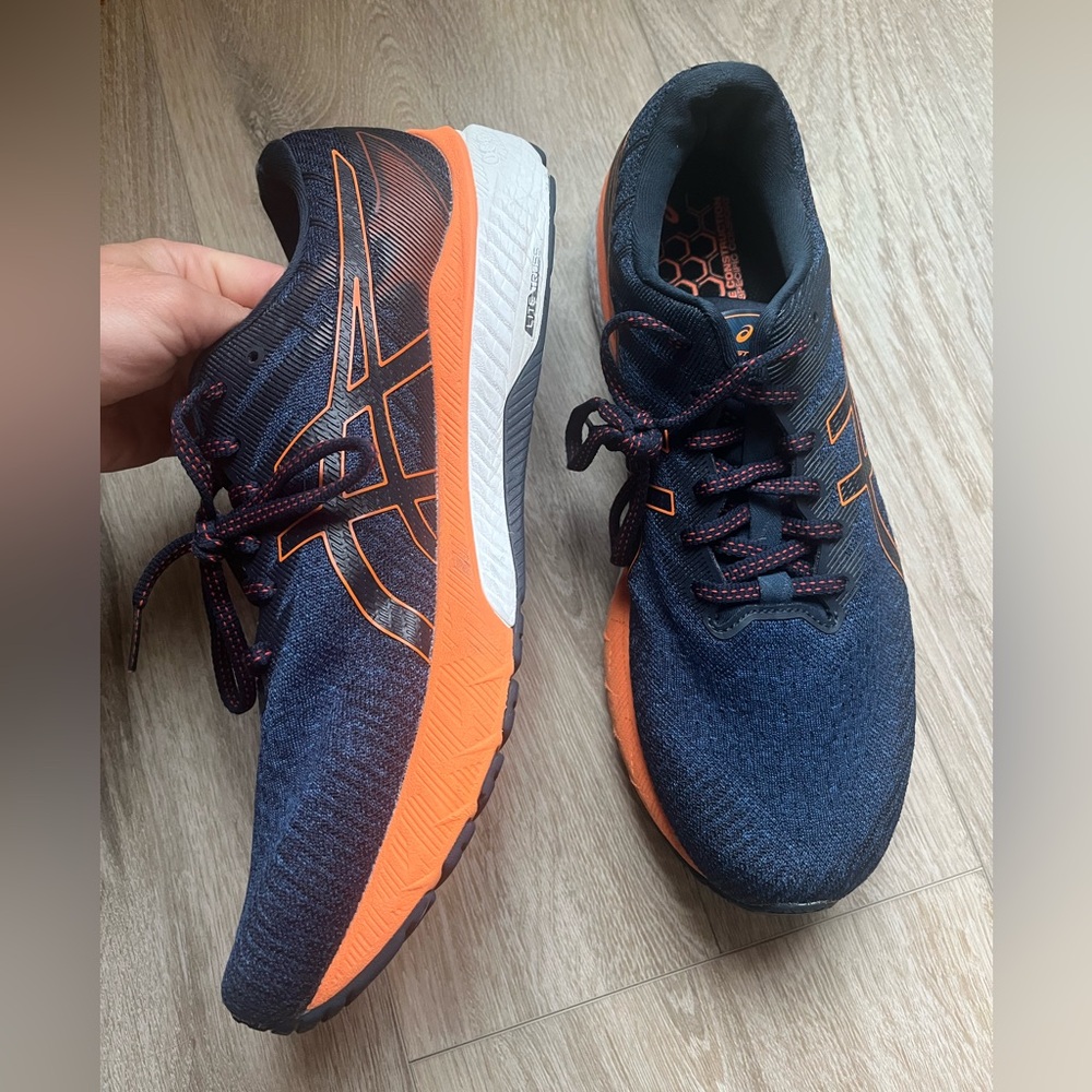 ASICS‎ Men's GT-2000 10 Running Shoes, MAKO Blue/Shocking Orange